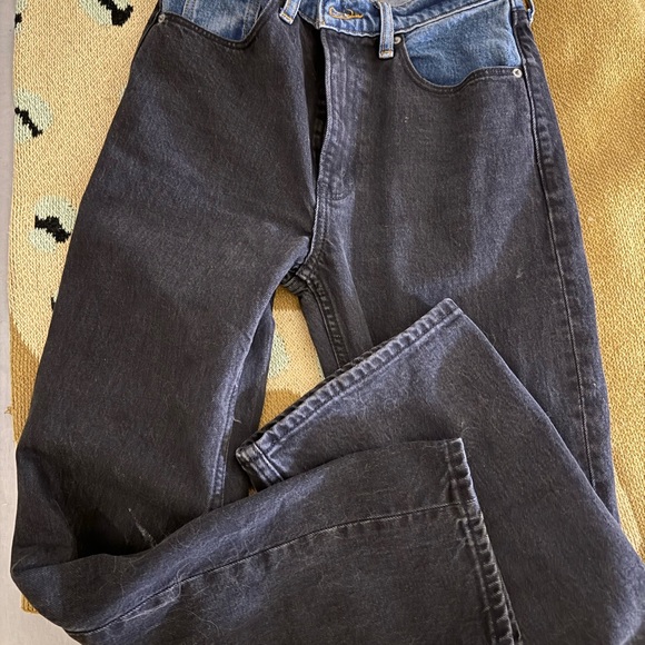 Abercrombie & Fitch High Rise 90s Relaxed Jean 24/00 Extra Short - Picture 3 of 5